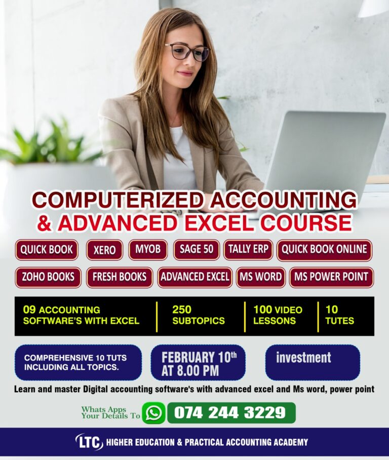 Learn & Master Accounting Softwares (Video Training Course)